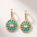 Aqua Earrings